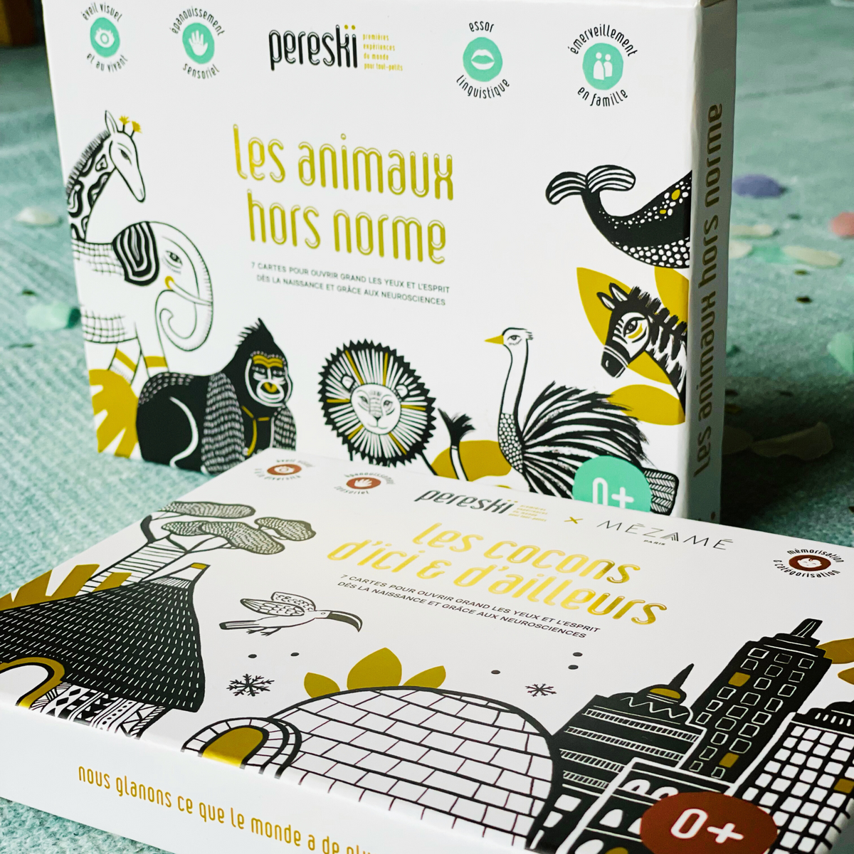 Duo de coffrets pour émerveiller bébé de 0 à 2 ans
