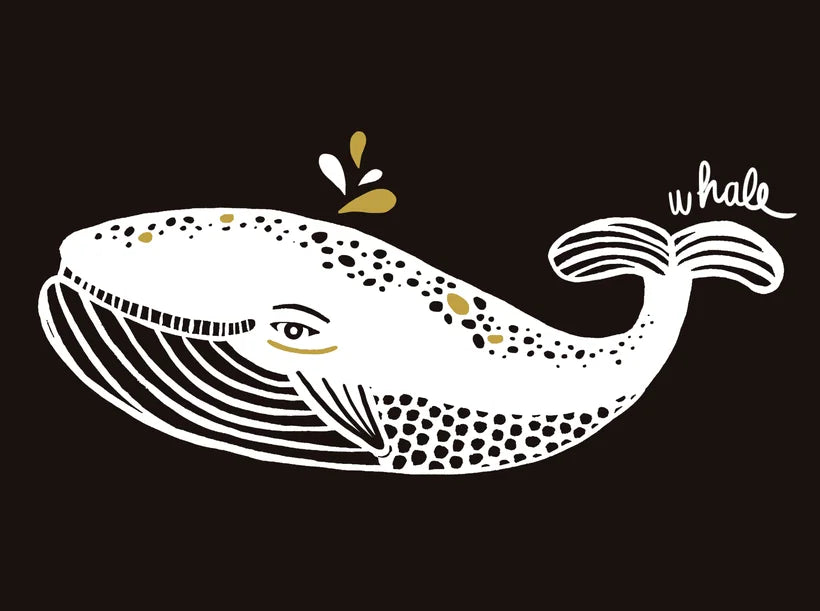animaux baleine noir