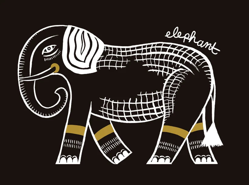 animaux elephant noir
