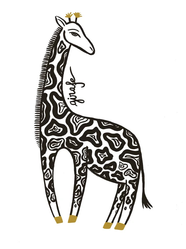 animaux girafe blanc